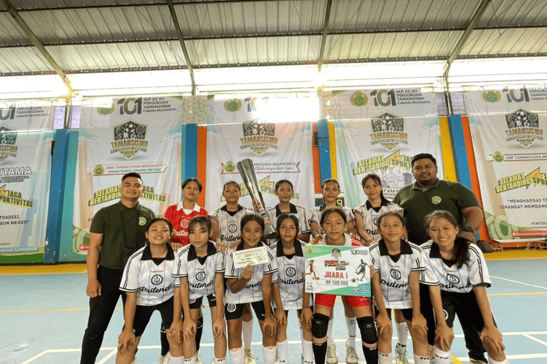 JUARA 1 !!! Pritendi Kembali Berjaya Di Cabang Olahraga Futsal Putri 